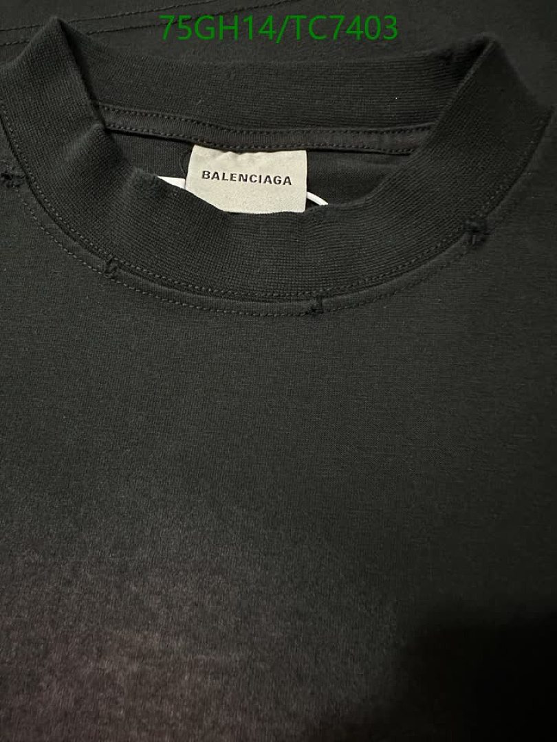 Balenciaga-Clothing Code: TC7403 $: 75USD