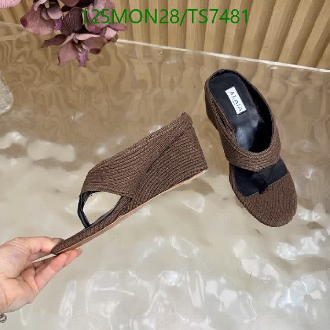 Alaia-Shoes(Women) Code: TS7481 $: 125USD