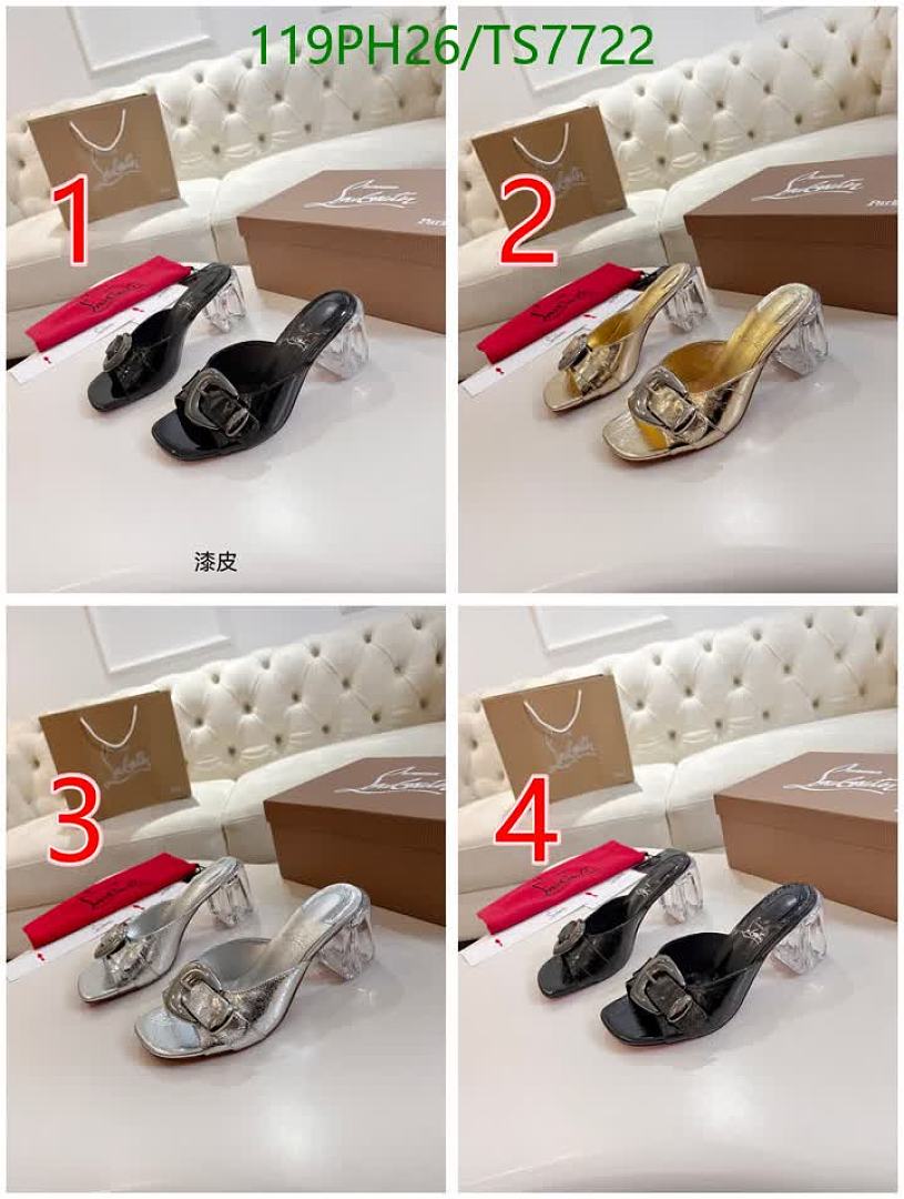 Christian Louboutin-Shoes(Women) Code: TS7722 $: 119USD