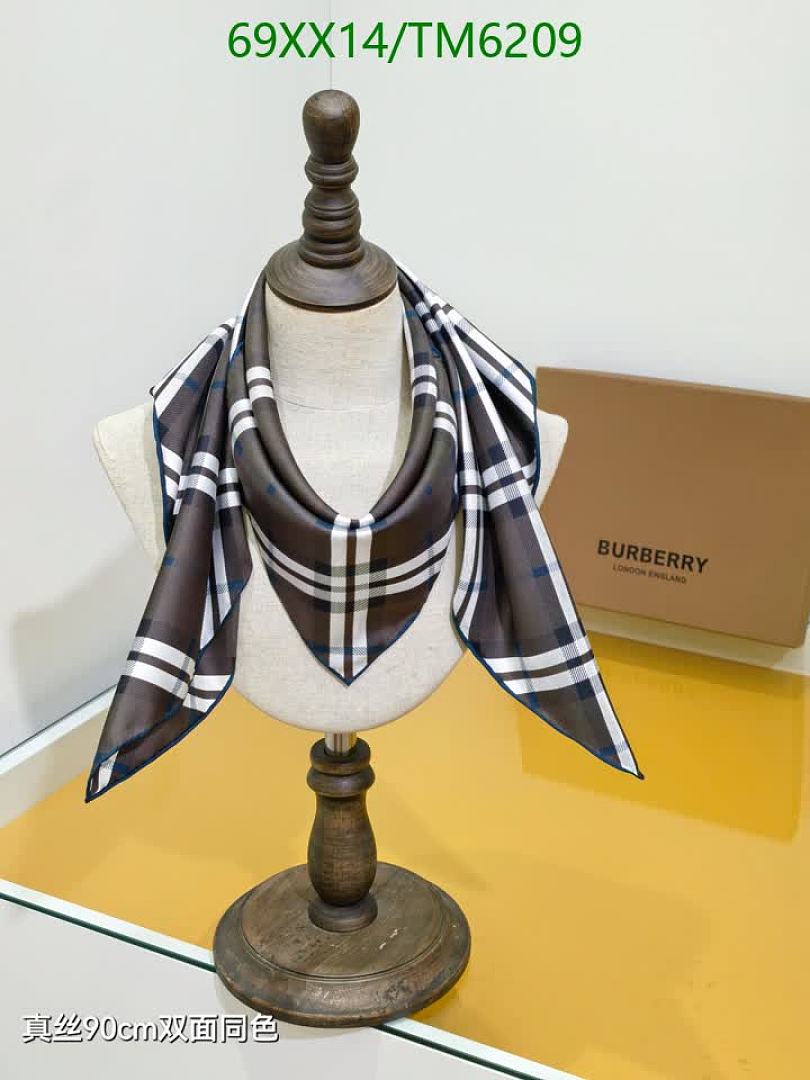 Burberry-Scarves Code: TM6209 $: 69USD
