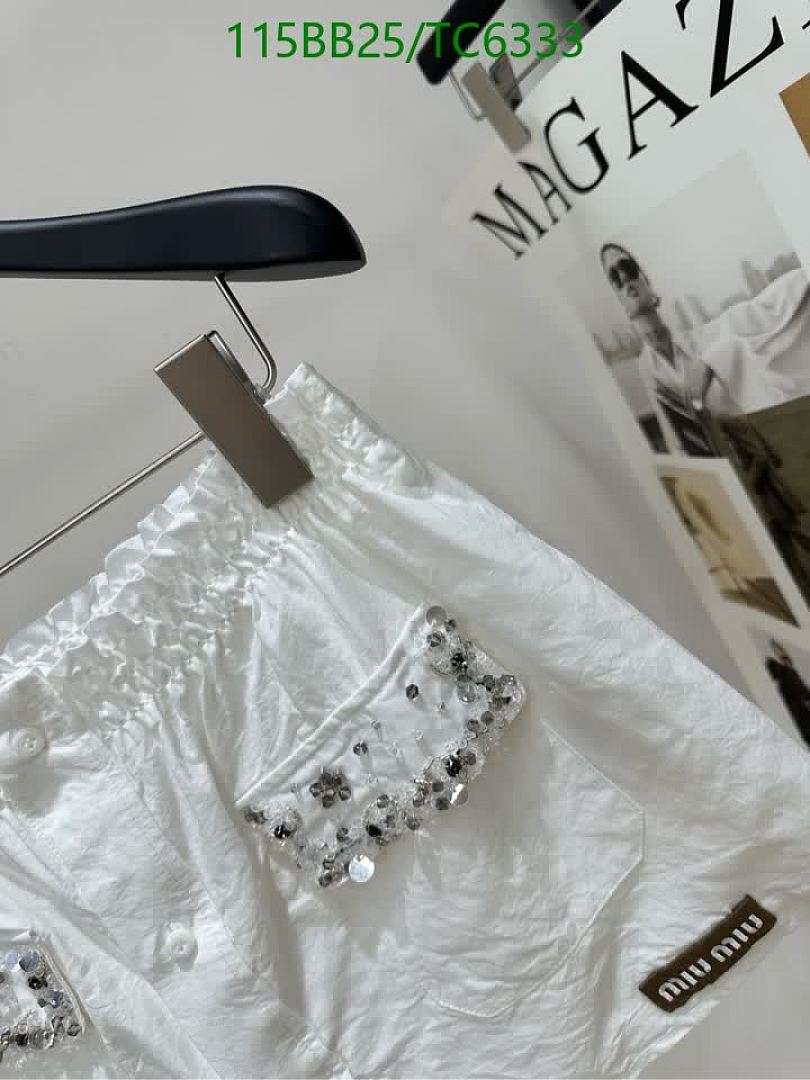 Miu Miu-Clothing Code: TC6333 $: 115USD