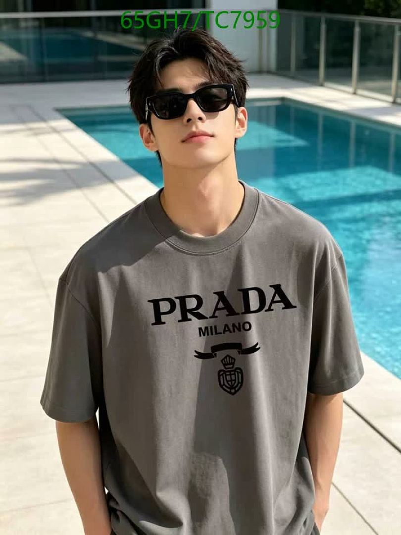 Prada-Clothing Code: TC7959 $: 65USD