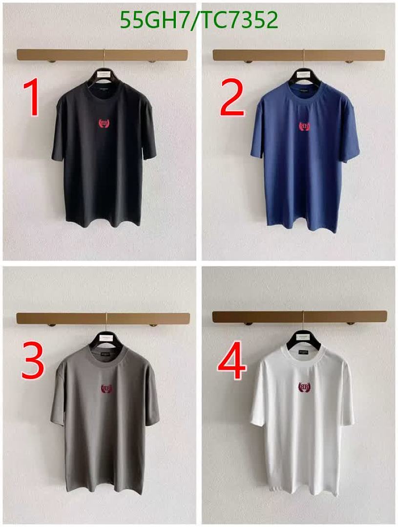 Balenciaga-Clothing Code: TC7352 $: 55USD