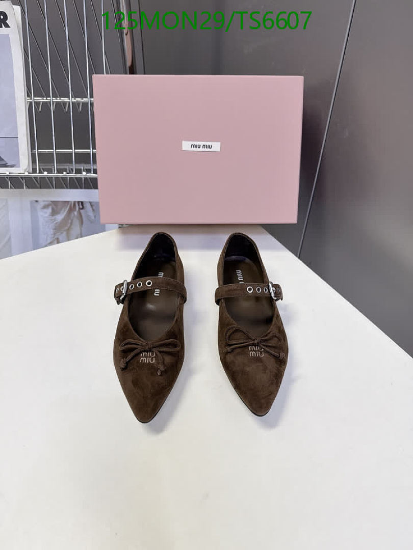 Miu Miu-Shoes(Women) Code: TS6607 $: 125USD