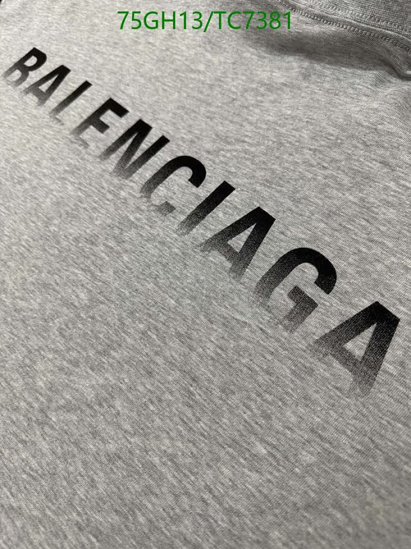 Balenciaga-Clothing Code: TC7381 $: 75USD