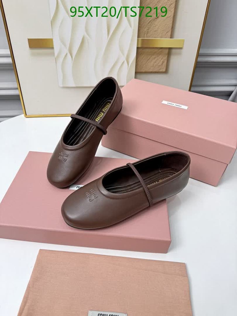 Miu Miu-Shoes(Women) Code: TS7219 $: 95USD