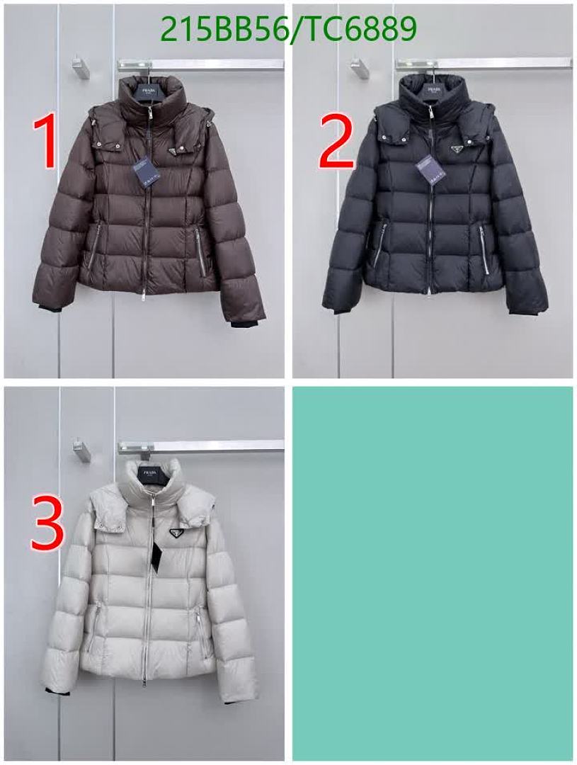 Prada-Down Jackets(Women) Code: TC6889 $: 215USD