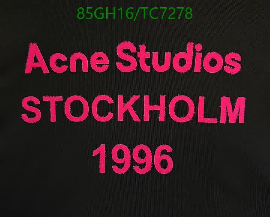 Acne Studios-Clothing Code: TC7278 $: 85USD
