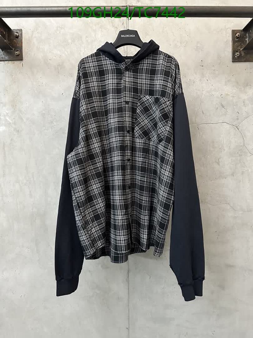 Balenciaga-Clothing Code: TC7442 $: 109USD