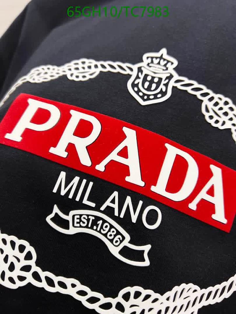 Prada-Clothing Code: TC7983 $: 65USD