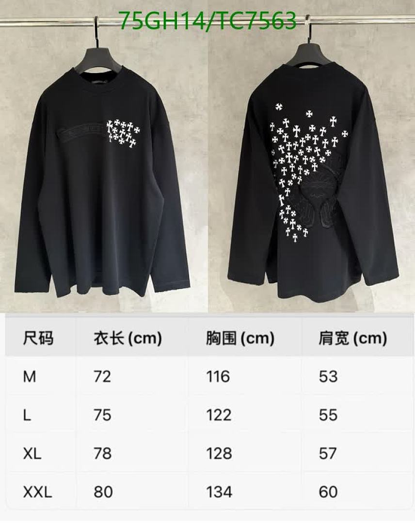Chrome Hearts-Clothing Code: TC7563 $: 75USD
