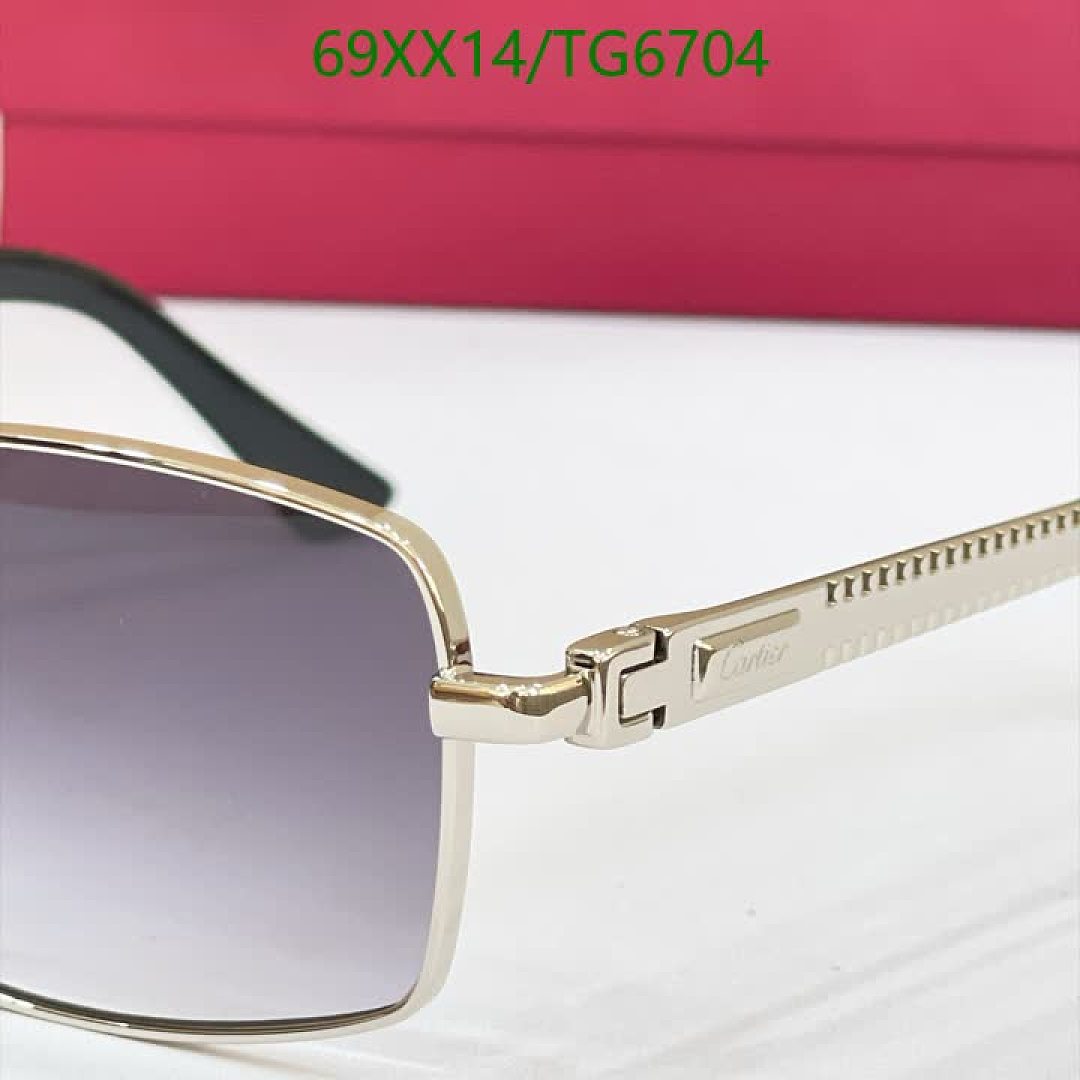 Cartier-Glasses Code: TG6704 $: 69USD