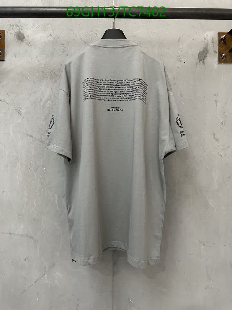 Balenciaga-Clothing Code: TC7402 $: 69USD