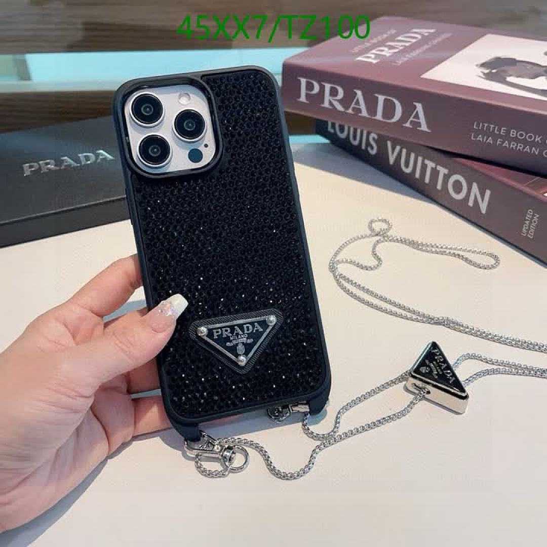 Prada-Phone Cases Code: TZ100 $: 45USD