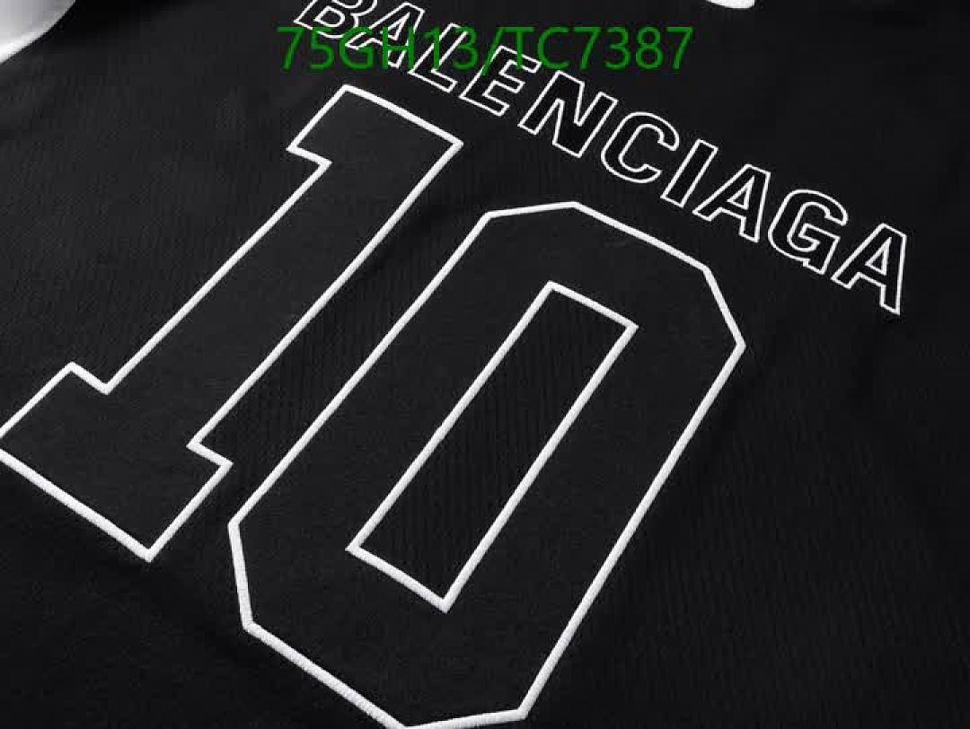 Balenciaga-Clothing Code: TC7387 $: 75USD