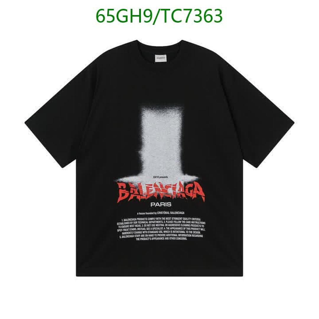 Balenciaga-Clothing Code: TC7363 $: 65USD