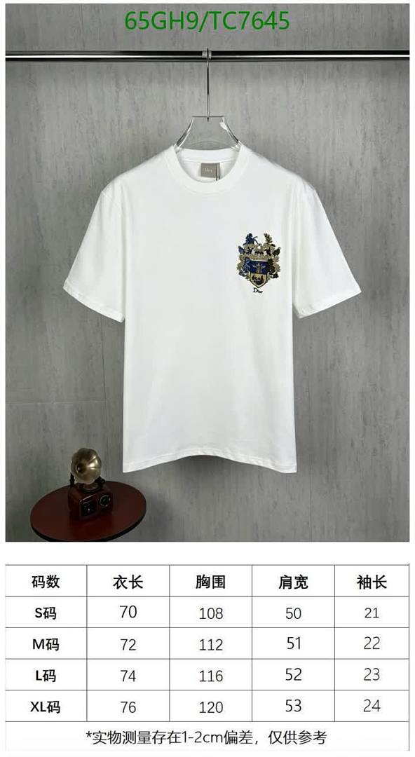 Dior-Clothing Code: TC7645 $: 65USD