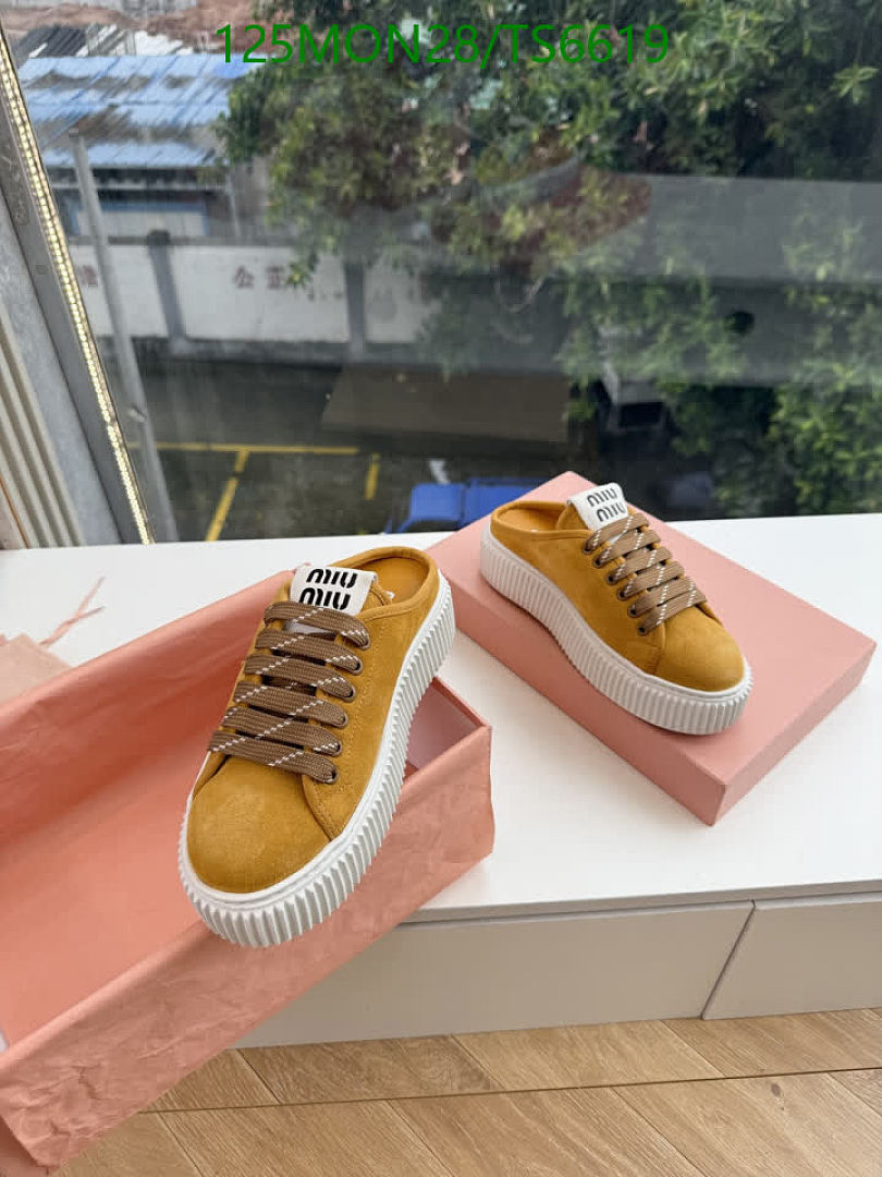Miu Miu-Shoes(Women) Code: TS6619 $: 125USD