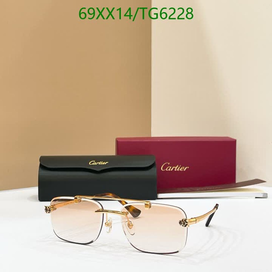 Cartier-Glasses Code: TG6228 $: 69USD