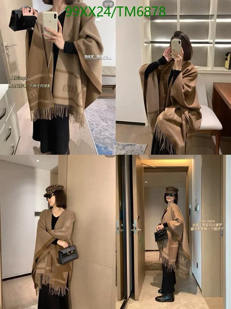 Maxmara-Scarves Code: TM6878 $: 99USD