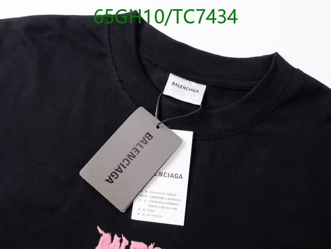 Balenciaga-Clothing Code: TC7434 $: 65USD