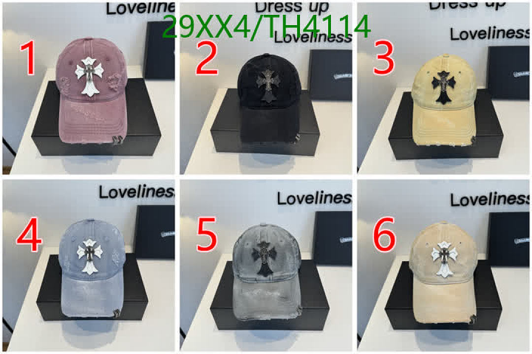 Chrome Hearts-Hats Code: TH4114 $: 29USD