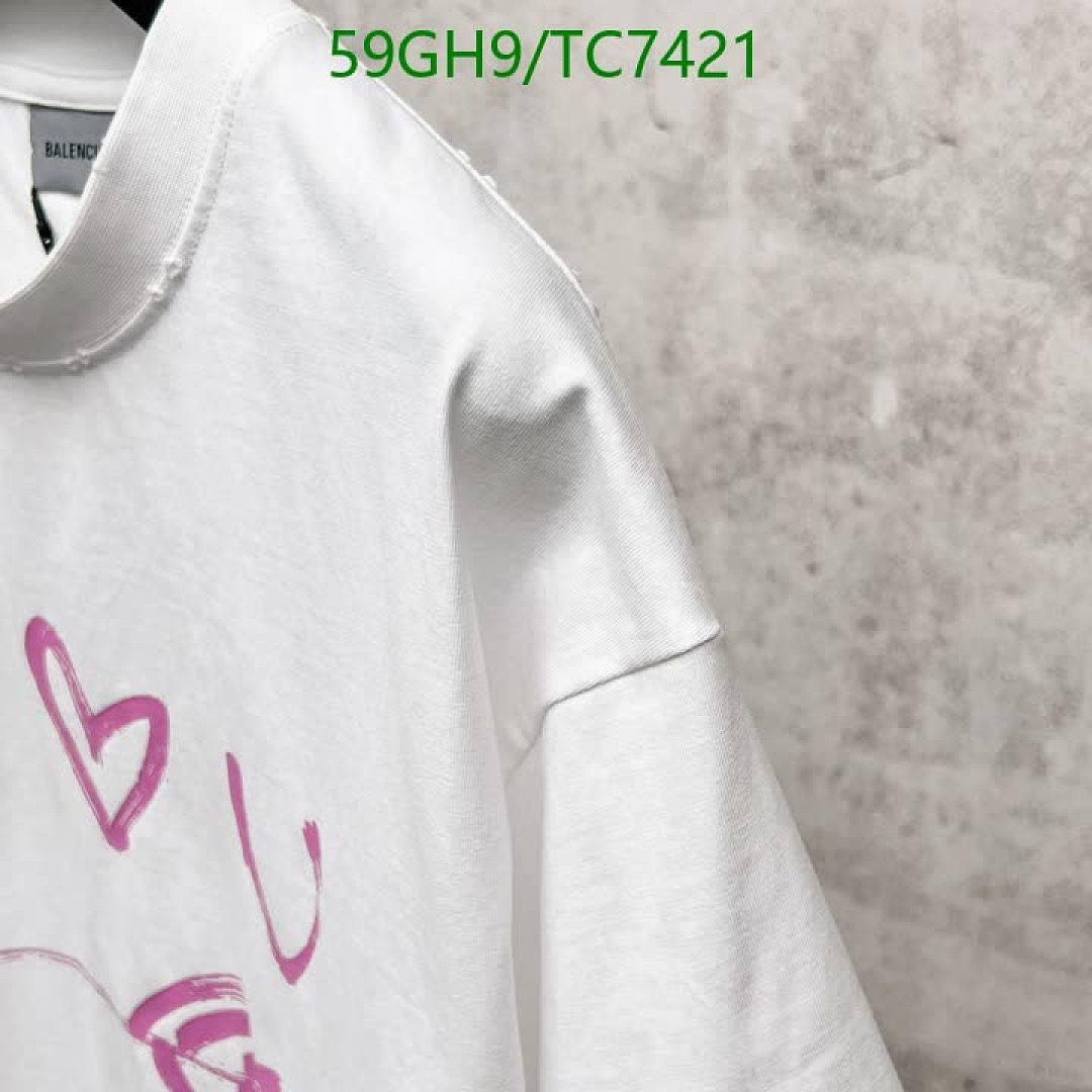 Balenciaga-Clothing Code: TC7421 $: 59USD