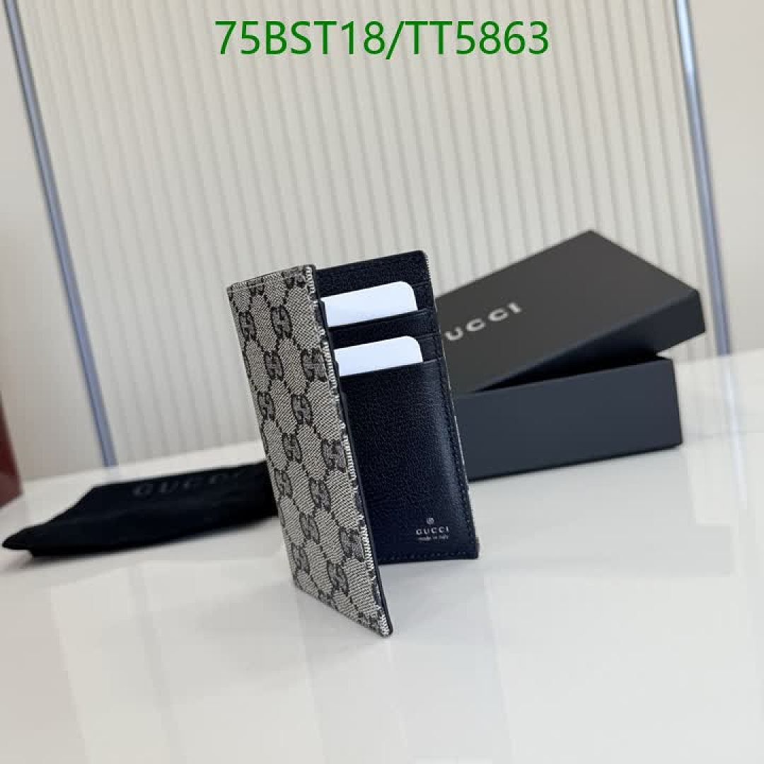 Gucci-Wallets(5A) Code: TT5863 $: 75USD