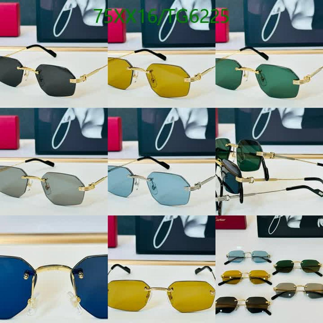 Cartier-Glasses Code: TG6225 $: 75USD