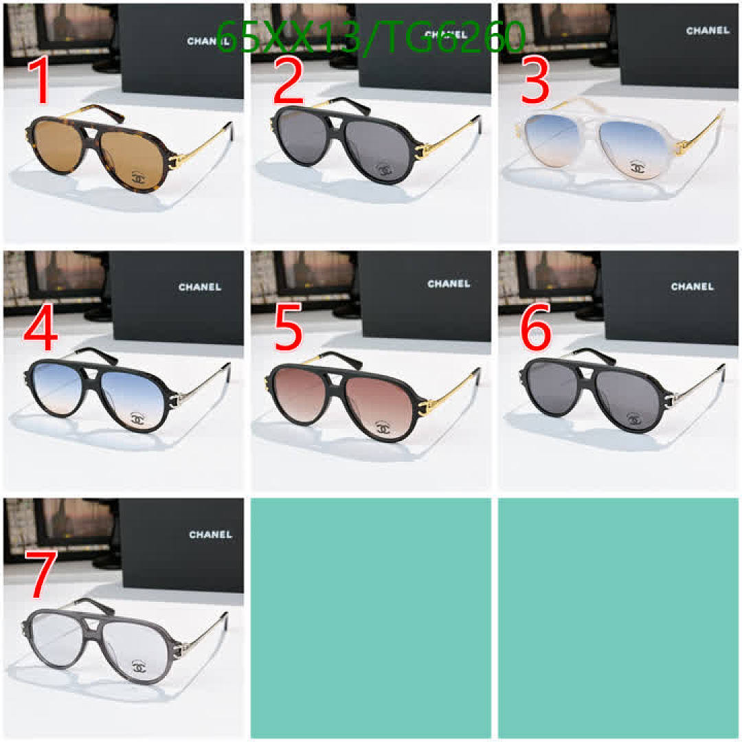 Chanel-Glasses Code: TG6260 $: 65USD