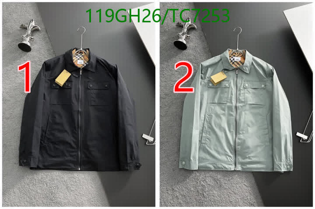 Burberry-Clothing Code: TC7253 $: 119USD