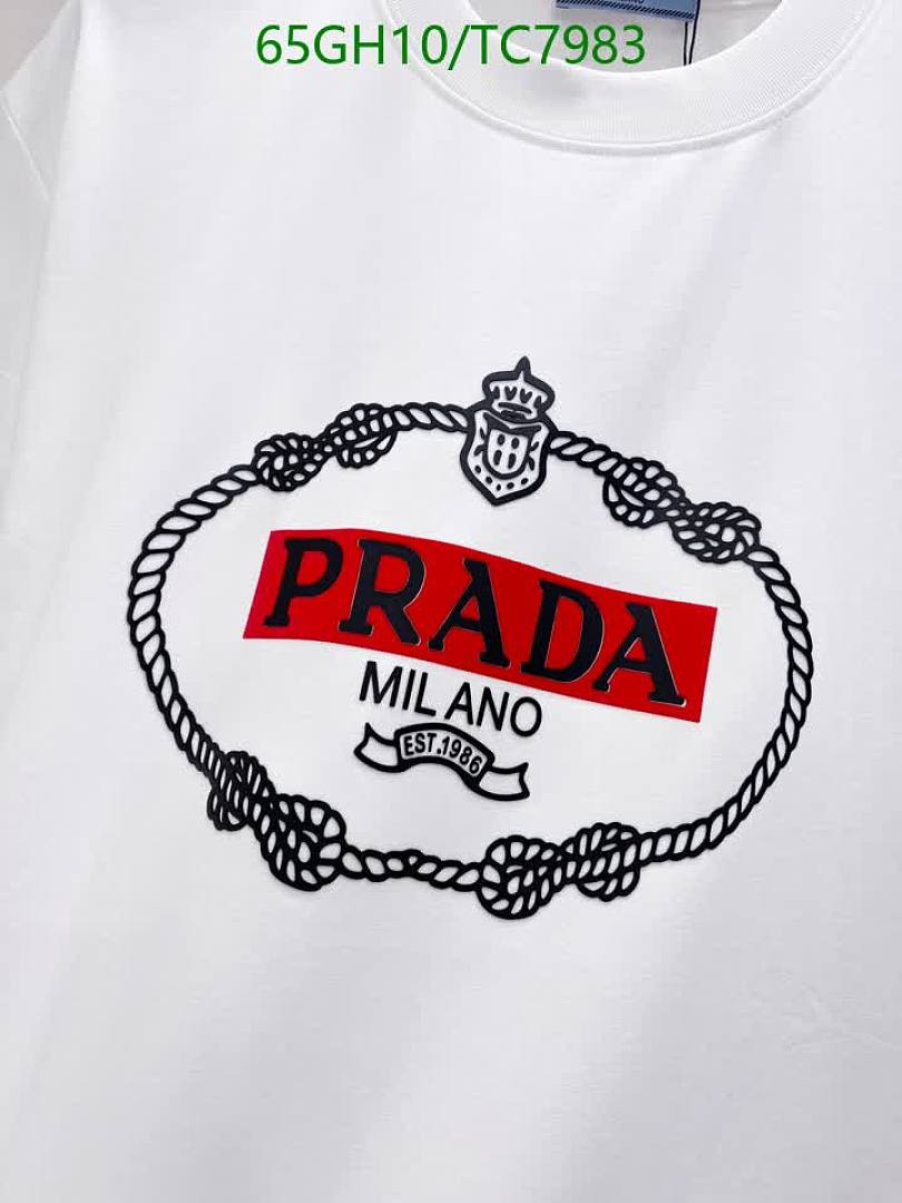 Prada-Clothing Code: TC7983 $: 65USD