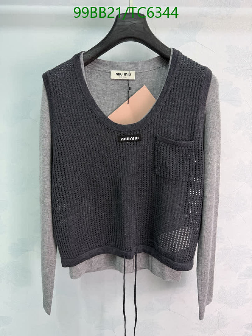 Miu Miu-Clothing Code: TC6344 $: 99USD