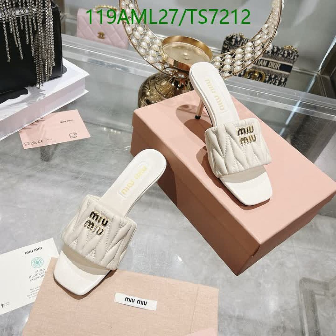 Miu Miu-Shoes(Women) Code: TS7212 $: 119USD