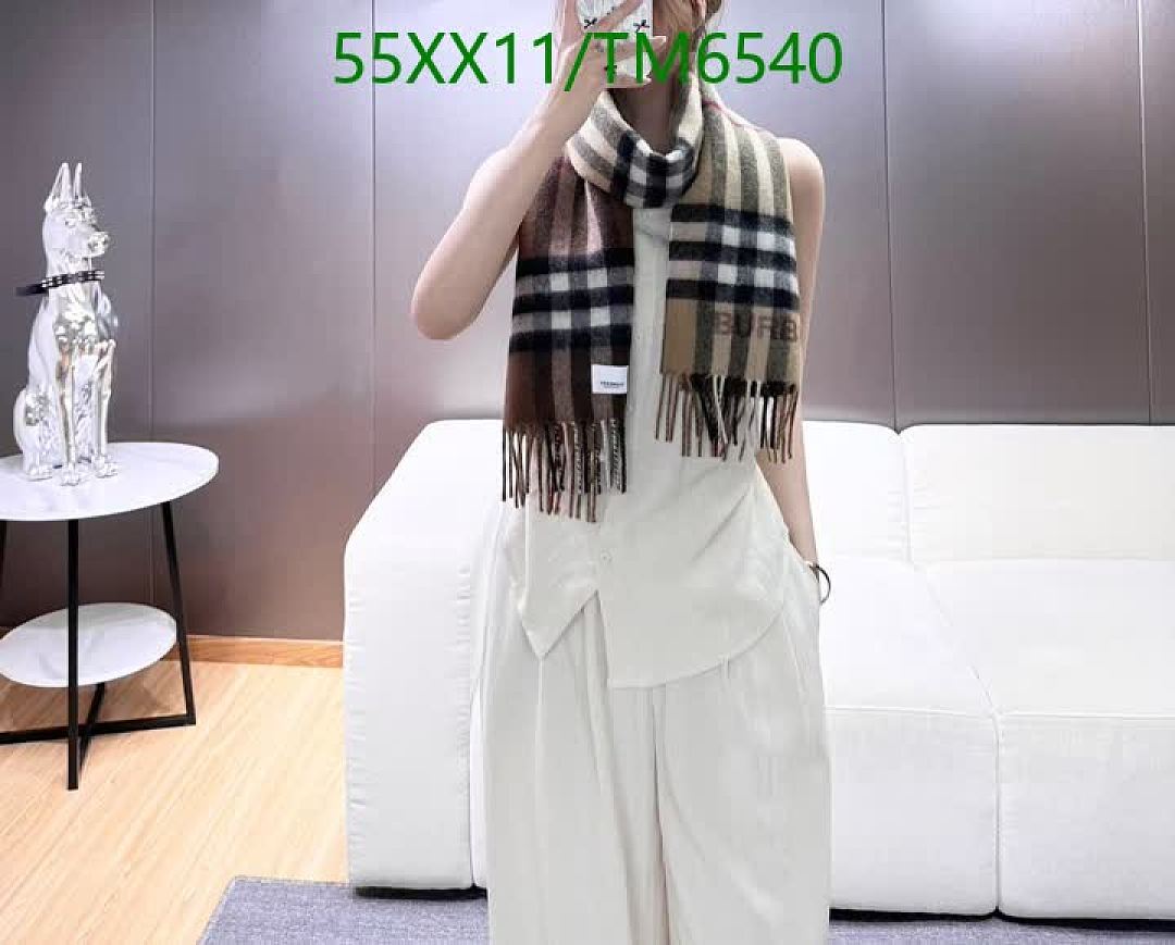Burberry-Scarves Code: TM6540 $: 55USD