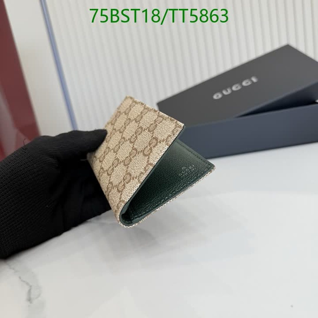 Gucci-Wallets(5A) Code: TT5863 $: 75USD