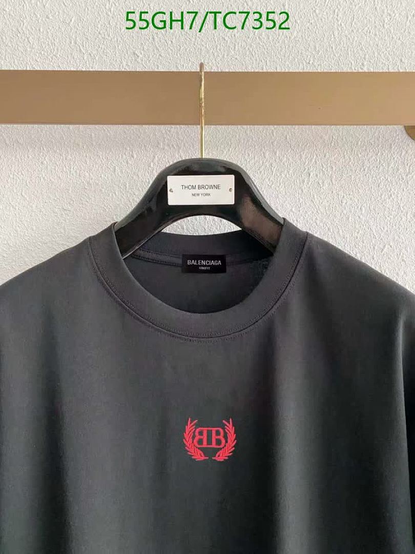 Balenciaga-Clothing Code: TC7352 $: 55USD