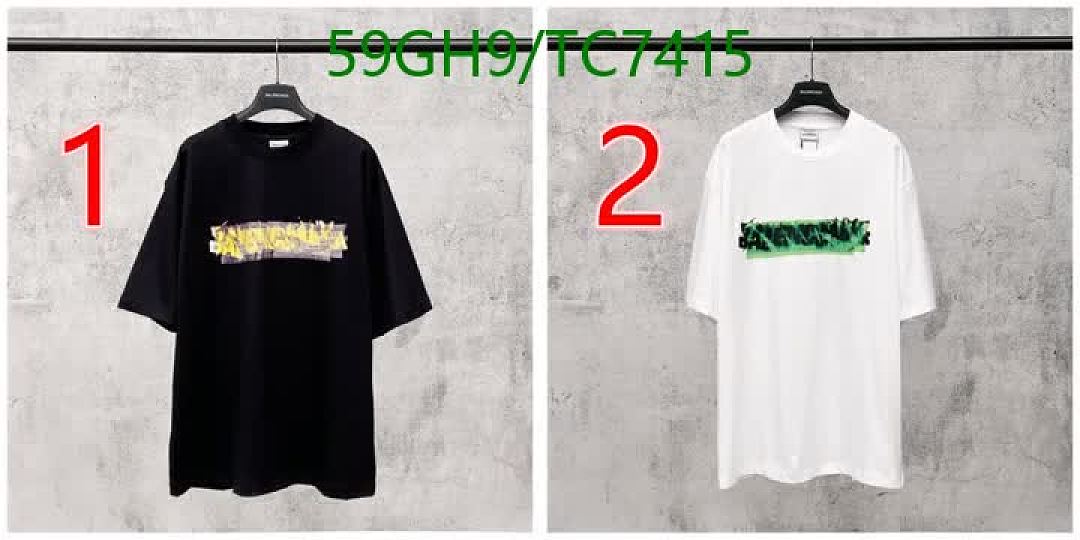 Balenciaga-Clothing Code: TC7415 $: 59USD