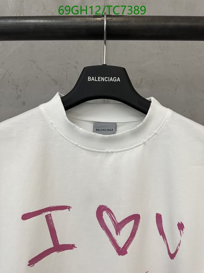Balenciaga-Clothing Code: TC7389 $: 69USD