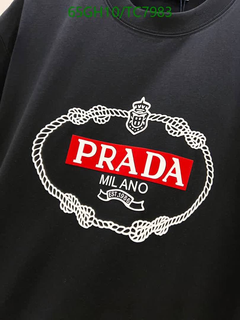 Prada-Clothing Code: TC7983 $: 65USD