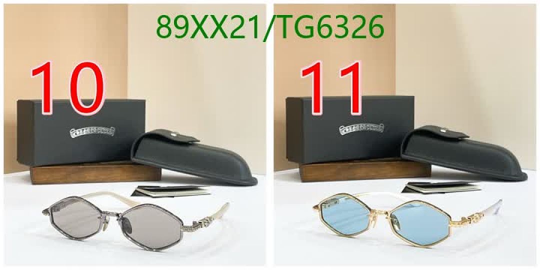Chrome Hearts-Glasses Code: TG6326 $: 89USD