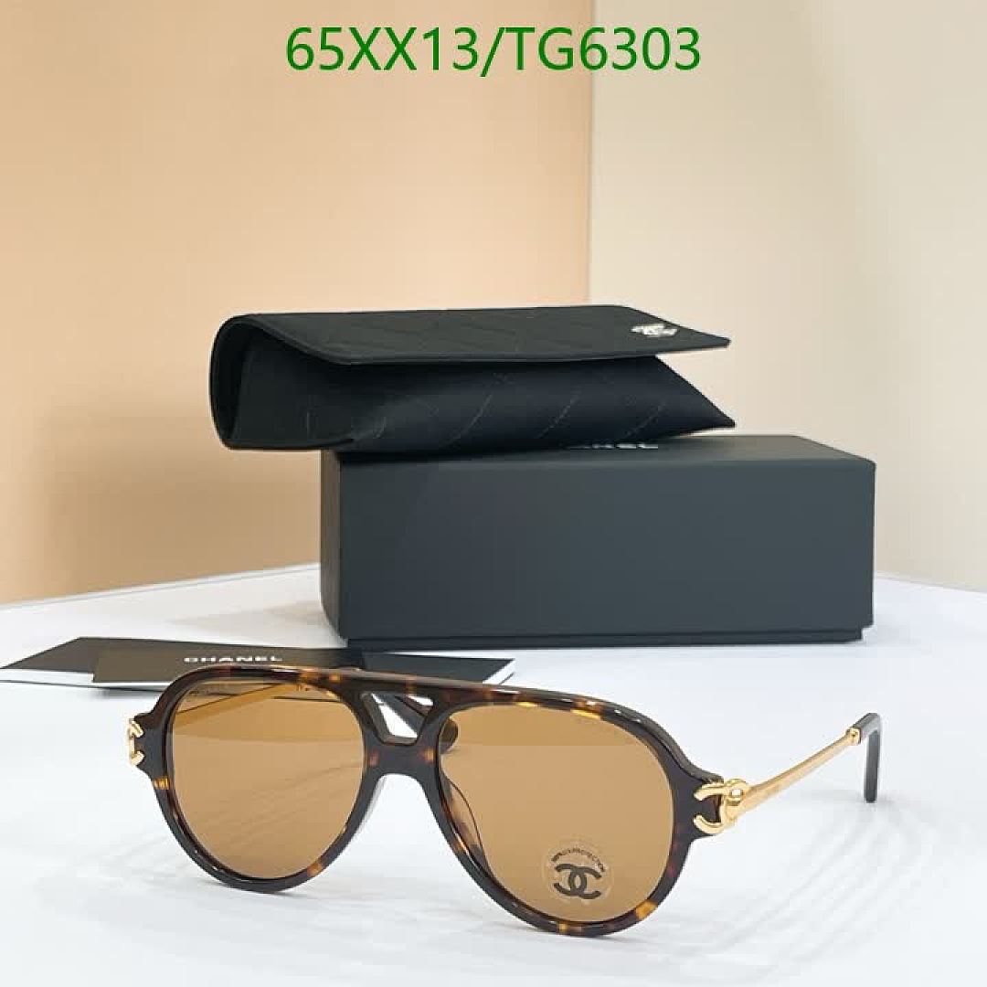 Chanel-Glasses Code: TG6303 $: 65USD
