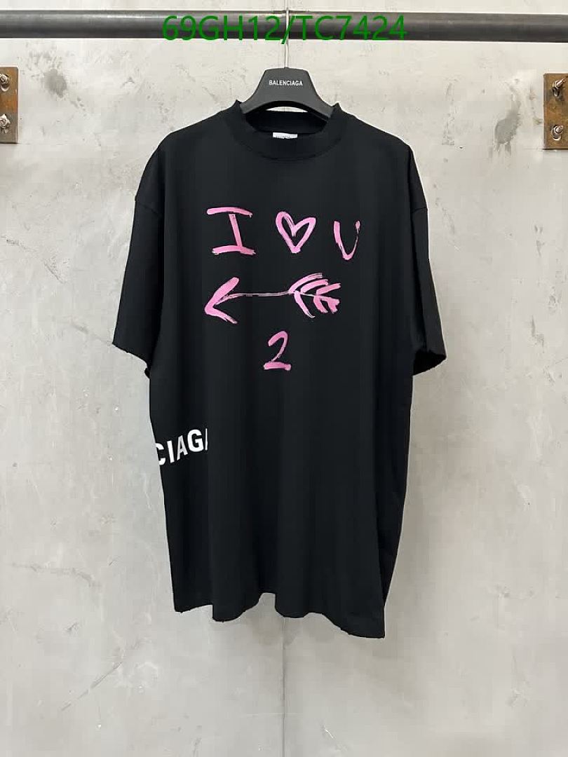 Balenciaga-Clothing Code: TC7424 $: 69USD