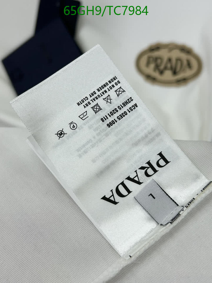Prada-Clothing Code: TC7984 $: 65USD