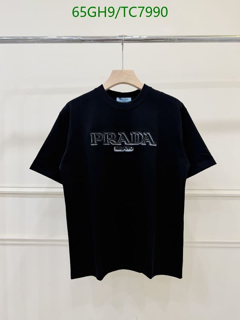 Prada-Clothing Code: TC7990 $: 65USD