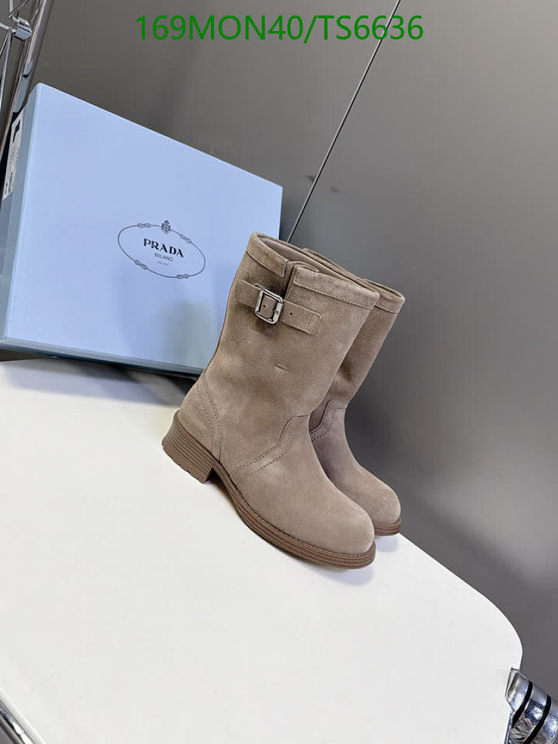 Prada-Shoes(Women) Code: TS6636 $: 169USD