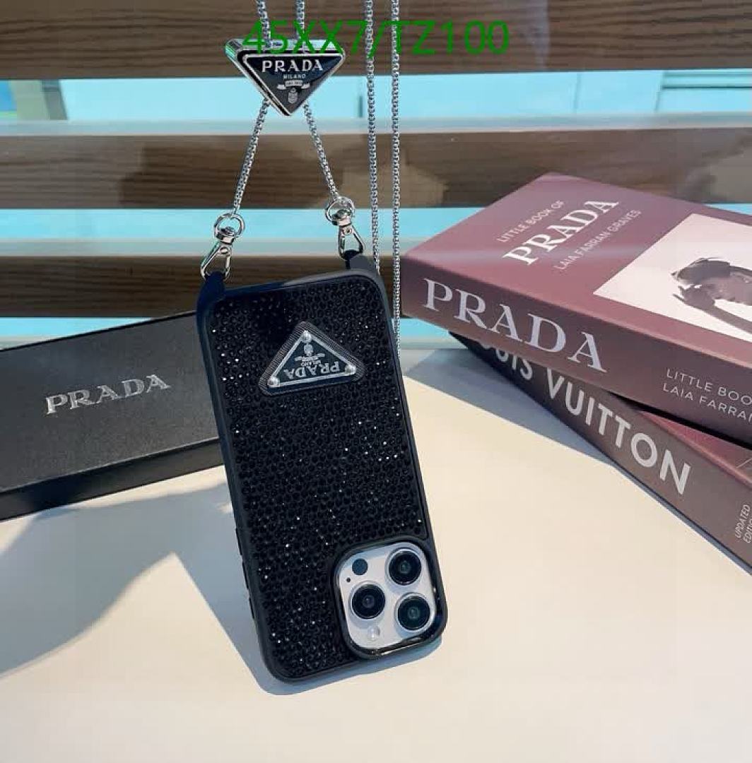 Prada-Phone Cases Code: TZ100 $: 45USD