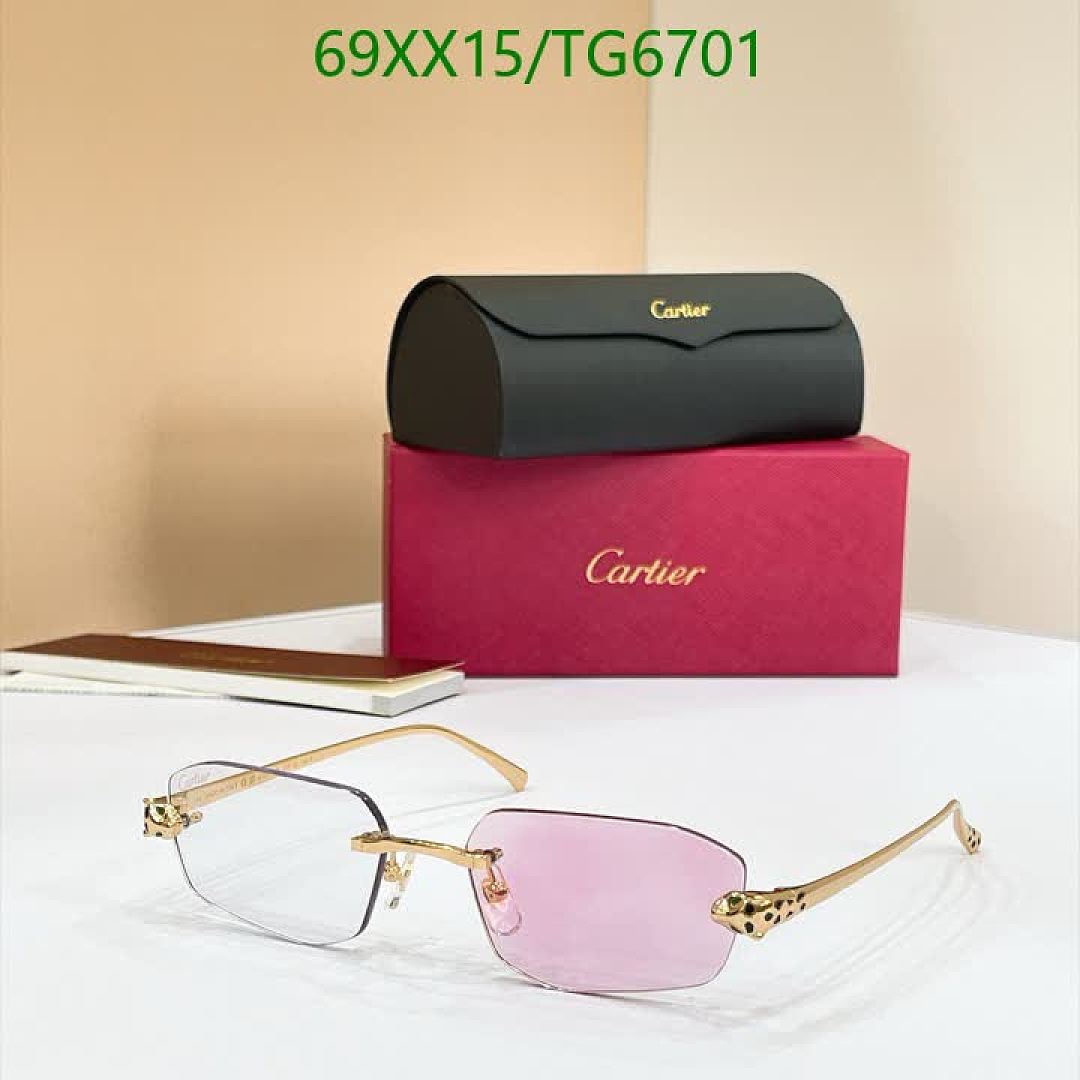 Cartier-Glasses Code: TG6701 $: 69USD