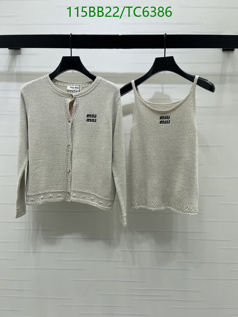 Miu Miu-Clothing Code: TC6386 $: 115USD