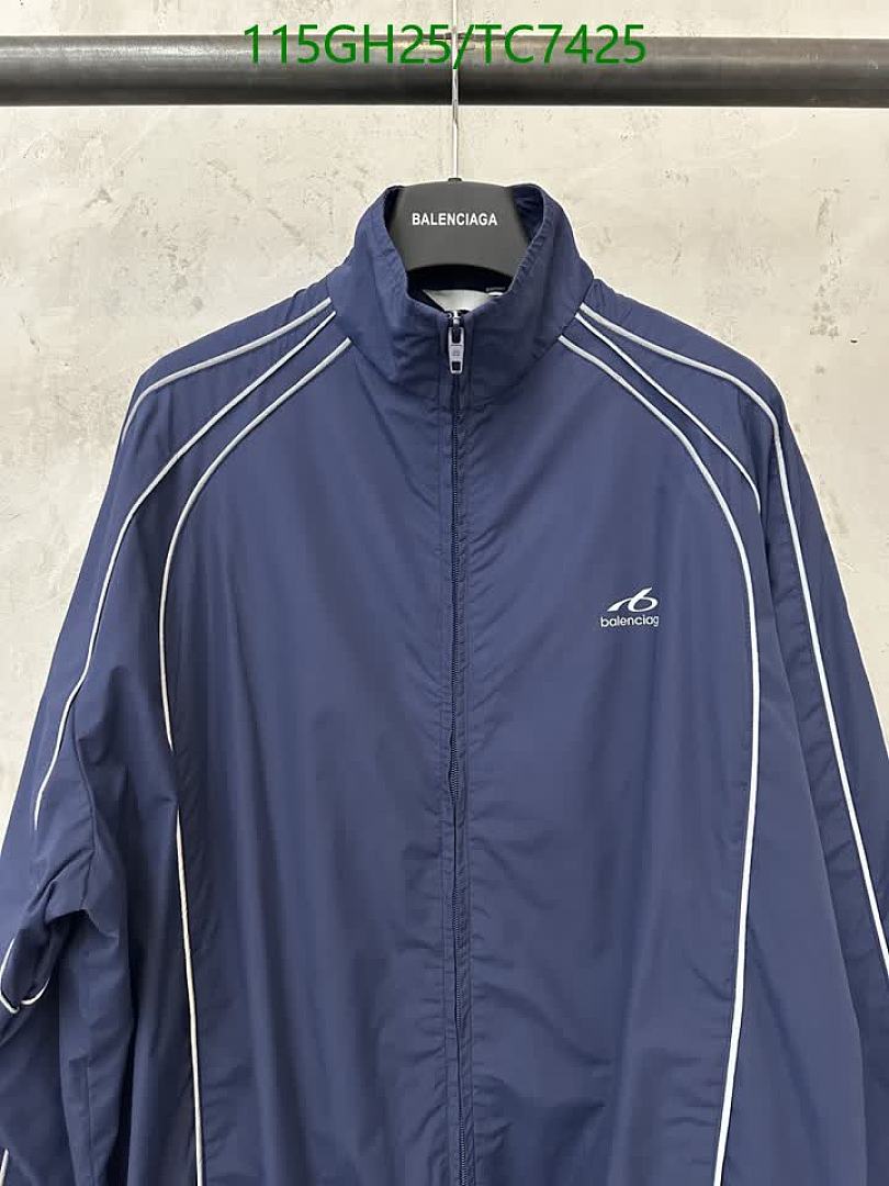 Balenciaga-Clothing Code: TC7425 $: 115USD